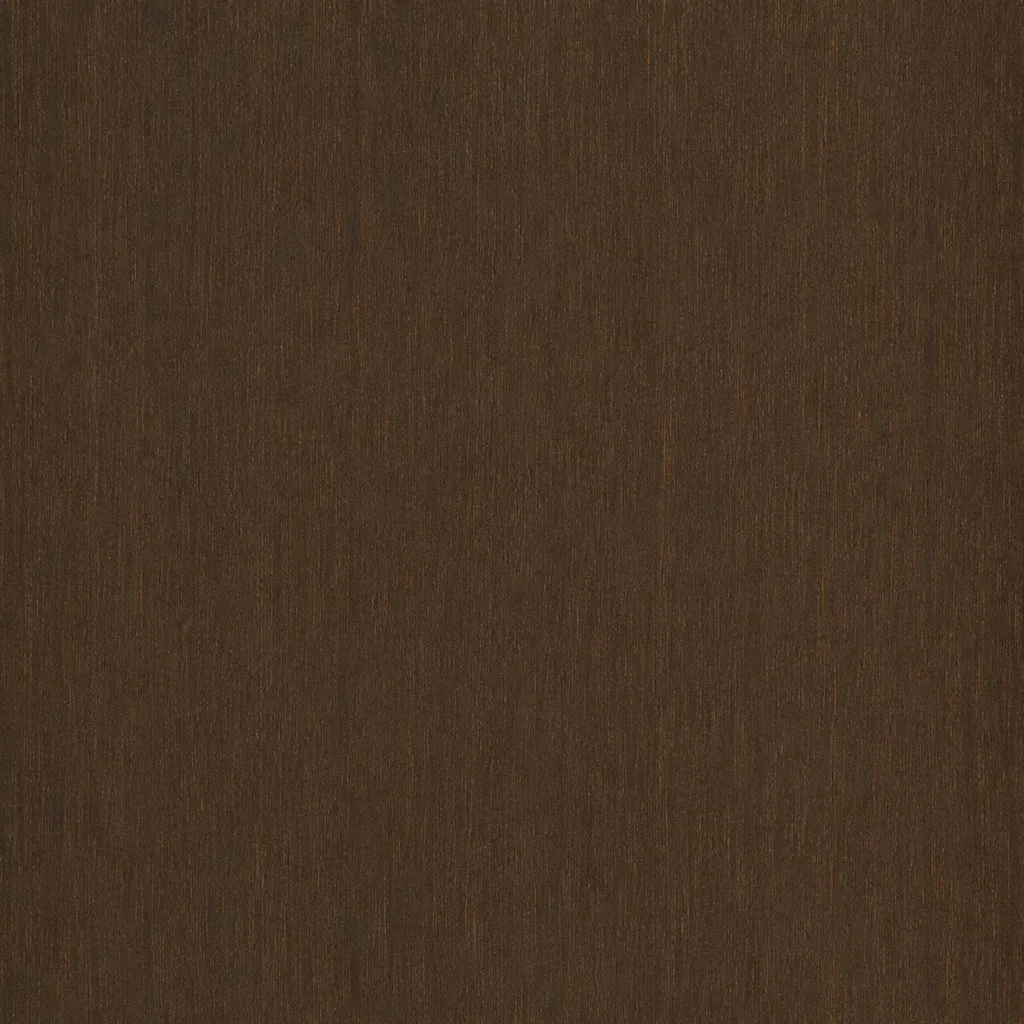 Aluminium anodisé bronze — métal brun sombre au brossé vertical